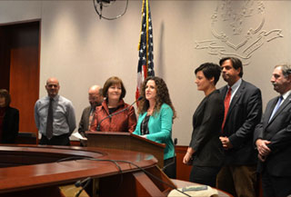 GMO-Free Connecticut announcing the Right to Know CT campaign.